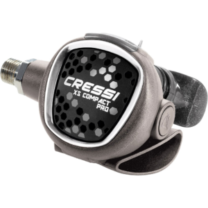Cressi XS Compact Pro MC9 SC Regulator Review - 2nd Stage Angleed View