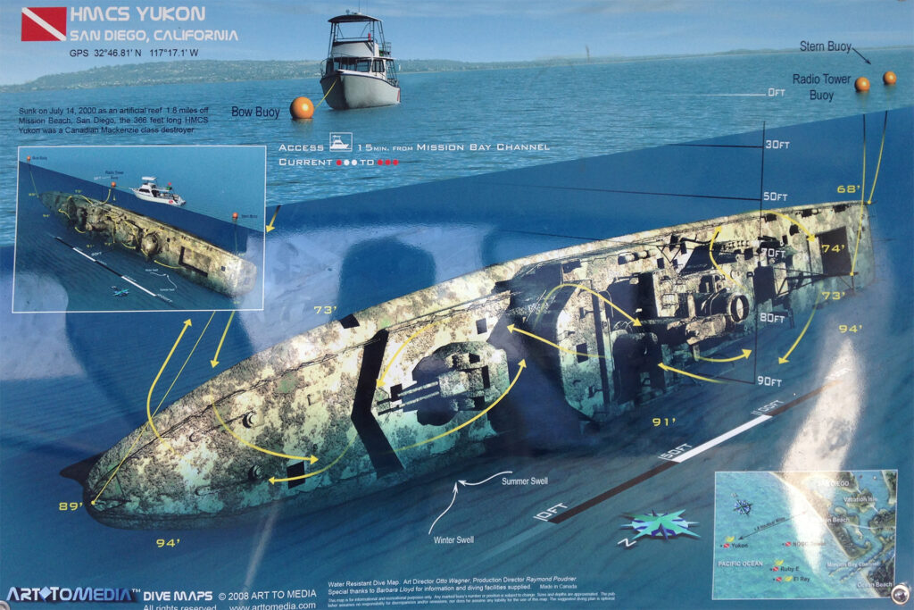 Scuba Diving in San Diego - Yukon